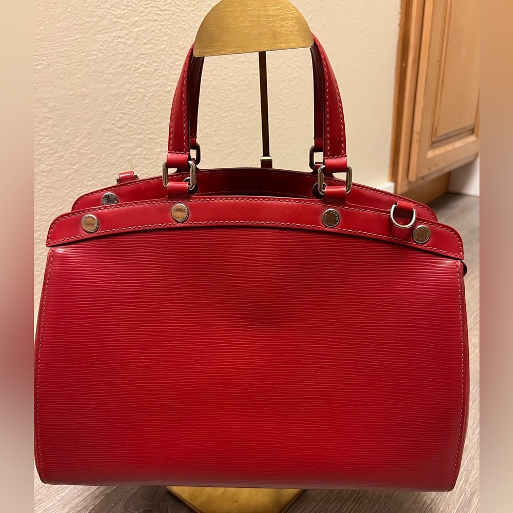 LV Brea Epi Leather Red